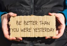 Αν πρέπει να είσαι καλύτερος σε κάτι, να είσαι καλύτερος άνθρωπος.