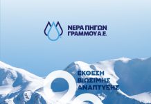 Η ΝΕΡΑ ΠΗΓΩΝ ΓΡΑΜΜΟΥ Α.Ε. εκδίδει την 1η Έκθεση Βιωσιμότητας «Στην καρδιά μας η φύση. Στον πυρήνα μας η ευθύνη.»