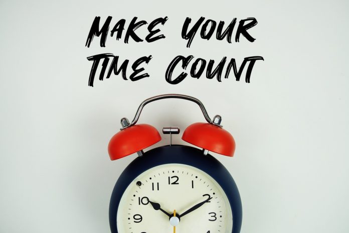Make,Your,Time,Count,Text,With,Alarm,Clock,Flat,Lay