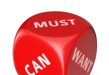 Θα έκανα τον γύρο του κόσμου για ένα θέλω αλλά δεν θα πήγαινα ούτε μέχρι τη γωνία για ένα πρέπει