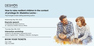 Ψυχική ανθεκτικότητα: Η Dr. Madeline Levine στην Αθήνα για το σωματείο Δεσμός