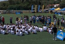 Εκατοντάδες παιδιά συμμετείχαν στο πρώτο NFL Flag Football Camp στη Μεσσηνία από τους Los Angeles Chargers