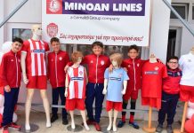 Η MINOAN LINES στηρίζει τον Παμμηλιακό Α.Σ. και επενδύει στη νέα γενιά αθλητών της Μήλου