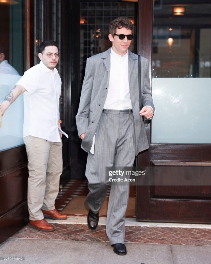 'Connor wore Calvin Klein Collection in New York City_