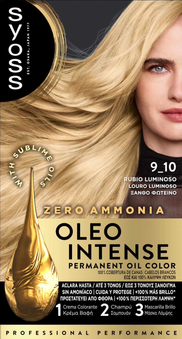 Syoss Oleo Intense_Ξανθό Φωτεινό
