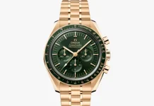 Η OMEGA παρουσιάζει μια νέα εκδοχή του Speedmaster Moonwatch εμπνευσμένη από το γκολφ