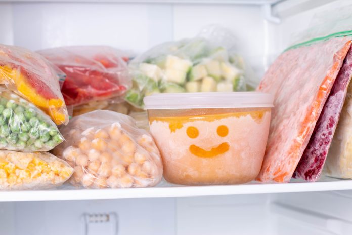 Frozen,Food,In,The,Freezer.,Frozen,Vegetables,,Soup,,Ready,Meals