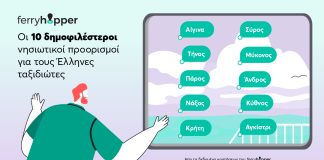 Ferryhopper: Αίγινα για τους Έλληνες, Πάρος για τους διεθνείς ταξιδιώτες