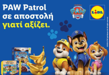 Η Lidl συνεργάζεται με το PAW Patrol για πιο συνειδητές παιδικές επιλογές